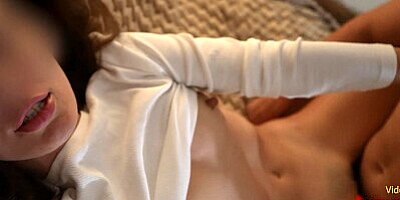 Step sister gets doggy style and gets a dose of sperm