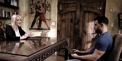 PURE TABOO Kenna James Tricks Her Attractive Client That She Is His Dream Girl