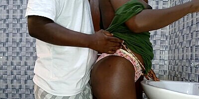 Black teen fucked by her boss