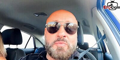 German man meets slim porn actress Sofia Laru on a dating app