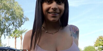 MOFOS - Scott Nails Finally Gets Some Action From Busty Babe Melody Foxx After All The Talking