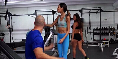 RealityKings - Sexy brunette Katana Kombat wants dick more than working out
