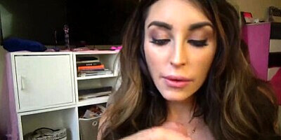 Christiana Cinn Lovingly Licks Long Cock