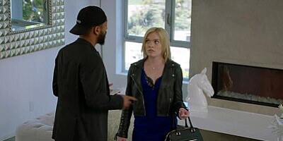 BLACKED This flexible girl gets dominated by strong black stud