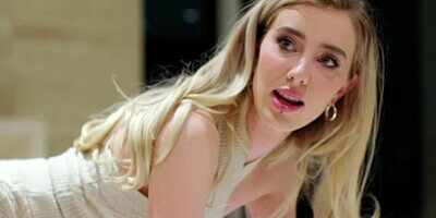 BLACKEDRAW BBC-Thirsty Blonde Haley Squirts Like A Fountain