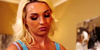 Lesbea Freckled and blonde big natural tits lesbians tribbing