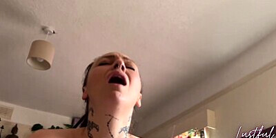 Housemates Girlfriend 'Cum inside me' while he's in the next room