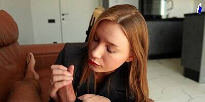 Secretary fulfills her boss's perverted fantasies to get a promotion