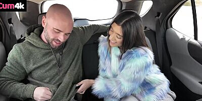 CUM4K Rideshare Hoe Turns Her Cunt Into A Cum Dumpster - Aubry Babcock