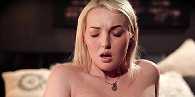 Lesbea Czech blonde Lovita Fate lesbian masturbation fantasy of romantic fingering and pussy licking