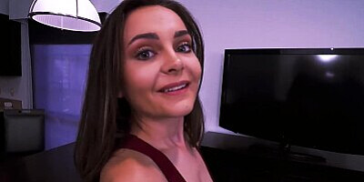 Incredible Pov With Aften Opal. She gives The best Blowjob