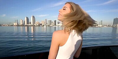 Real Teens - Petite blonde Allie Nicole raw pov sex