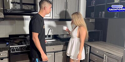 MY STEPSON FUCKS ME HARD WHILE MY HUSBAND IS BY OUR SIDE