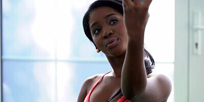 Fitness Rooms Lovita Fate and Victoria Puppy threesome with ebony teen