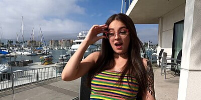 Real Teens - Inked Teen Maddy May Fucked During Porn Audition