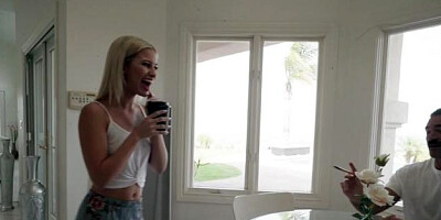 ToughLoveX - Kiara Cole in lingerie exposing natural tits