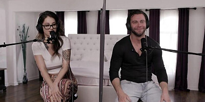 Bellesa Films featuring Seth Gamble and Maddy May's blind date video