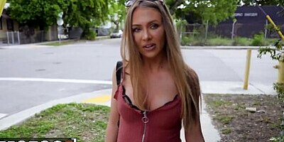 MOFOS - Hot Jeanie Marie Sulivan fished from the street for a fast fuck