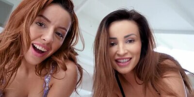 Vanna Bardot and Alyssia Kent Love To Share (Especially Big Cock) S32:E29