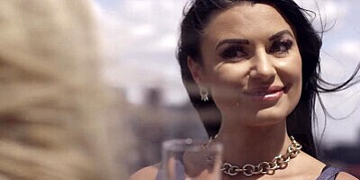 The handyman falls into the trap of 2 busty MILFs