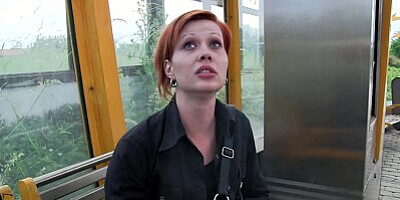 Public Agent - 28 year old girl next door real genuine Czech amateur barmaid fucked outside