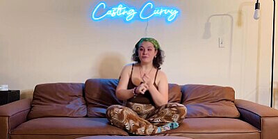 Casting Curvy: Brand New Amateur Hippie Does Porn And Loves It