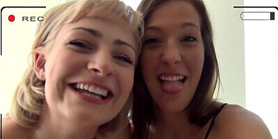 Dont let anyone see our home made video because there is a lesbian sixty niner and masturbation