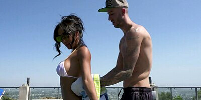 Jules Jordan - Amia Miley Gets A Luxurious Fuck By A 12' Cock