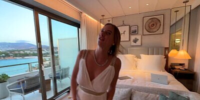 Cheating on Girlfriend with Hot Blonde Milf