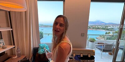 Cheating on Girlfriend with Hot Blonde Milf