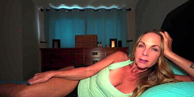 Mature StepMom Enjoys Movie Night With Step Son ~ All In The Step Family ~ Kymber Leigh