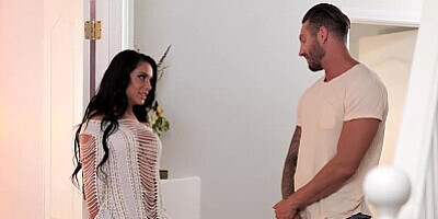Naughty America - Big tit brunette Gianna Grey fucks her friend's husband
