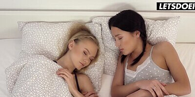 Gorgeous Ladies Nancy A & Kris de Foxx Have A Special Lesbian Affair - A GIRL KNOWS