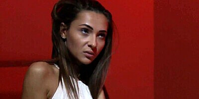 Hot brunette masturbates while her girlfriend watches her orgasm