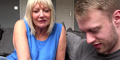 Aunt Judy's XXX - Busty 61yo Mature Cougar Mrs. Amy Brings Home a Stud