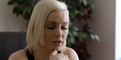 KINKY SPA - Kenzie Taylor Offers A Massage To Lilly Bella, Then Uses A Vibrator On Her Hairy Pussy