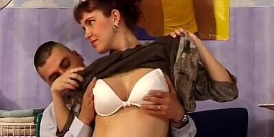 horny Future mom is well screwed