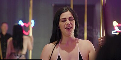 Cute Pole Dancer Ariel Dixon Sucks and Fucks In the Strip Club After Hours