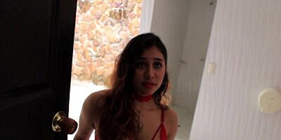 I call a girl at the hotel to fuck and my stepsister comes to me. Oh surprise, she's a whore.