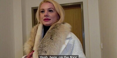 Public Agent - Are you joking? I have a boyfriend, I'm not doing that! ends in creampie