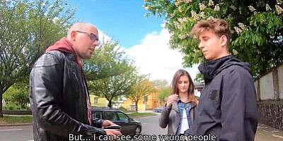 HUNT4K. Blowjob and something more for generous man who pays for sex