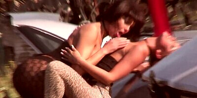 Cristina Bella and Yasmine enjoy their time with a strap on