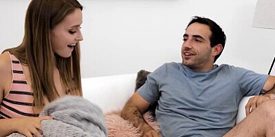 DevilsFilm Laney Grey Takes Good Care Of His Boyfriend's BFF Huge Dick to Pass Time