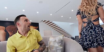 BRAZZERS - Horny Blonde Housewife Katalina Kyle Would Rather Fuck Alex Than Cleaning The House