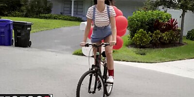 MOFOS - Phat ass brunette and her asian bff, share dick POV