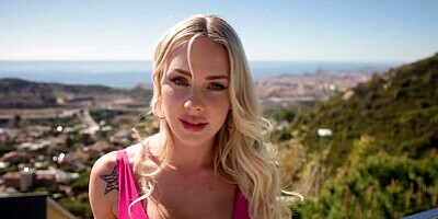 Lifeselector - Fucking your buddy's ex, leggy busty blonde Angie Lynx