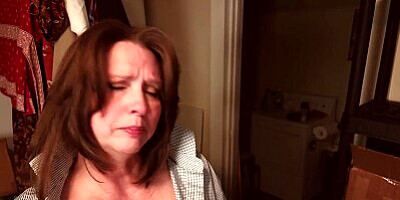 A desperate divorced Mature MILF seduces a young man in her church, but she want more.