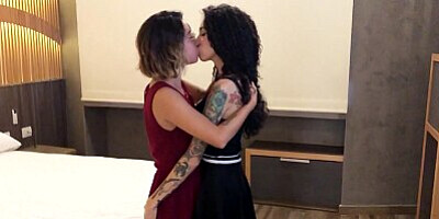 THREESOME with my EX GIRLFRIEND and my HUSBAND - COMPLETE