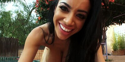 Bamvisions Latina Victoria June Shaved Pussy Pounded