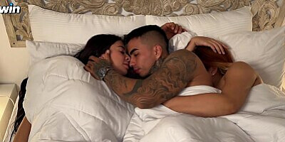 Neighbor! Can I stay with you and your husband? I forgot my keys! Silvana Lee and Christian Chaux